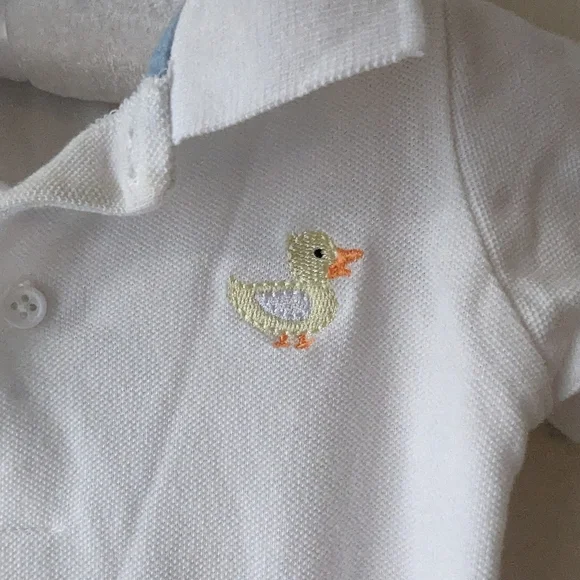 Starting Out Baby Boy White Polo 18M - Picture 5 of 8
